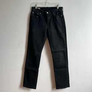 Black Straight Leg Levi's - Vintage!